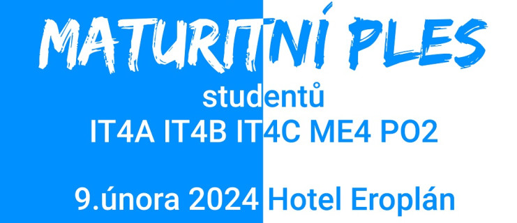 maturitní ples 2024